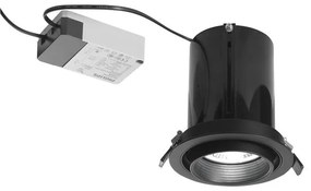 Spot incastrabil pentru tavan fals, Juno negru 30W NVL-7770445