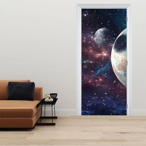 Fototapet pentru ușă - Univers (95x205cm)