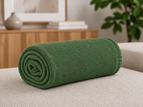 Patura fleece MELVIRA DUO, verde Dimensiune: 150 x 200 cm