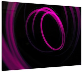 Tablou - linii violete  (70x50 cm), în 40 de alte dimensiuni noi