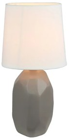 Lampa ceramica, tufa gri   maro, QENNY TYPE 3 AT15556