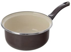 Orion Cratiță emailată cu margine Brown, diametru16 cm, diam. 16 cm
