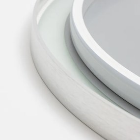 Brilagi-LED Oglindă anti-aburire dimabilă cu iluminare LED ALU PRO LED/18W/230V pr.60 cm IP44, crom mat