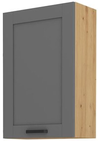 Dulap superior de bucătărie Lucid 60 G 90 1F (Stejar artisan + dustgrey). 1045603