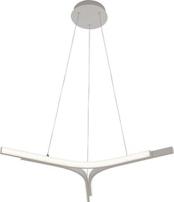 Lustră LED pe cablu ALTA LED/30W/230V argintie
