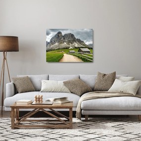 Tablou pe sticlă - În munții austrieci (70x50 cm)