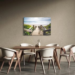 Tablou - Intare pe plaja (90x60 cm)