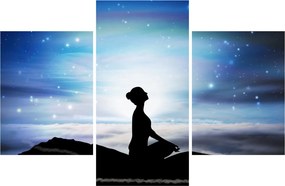 Tablou - Femaia meditând (90x60 cm)