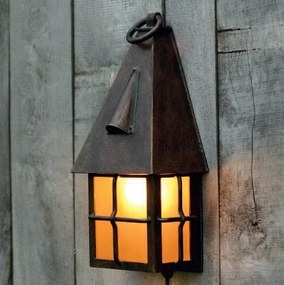 Aplica 1/2 iluminat exterior din fier forjat design rustic WL 3611