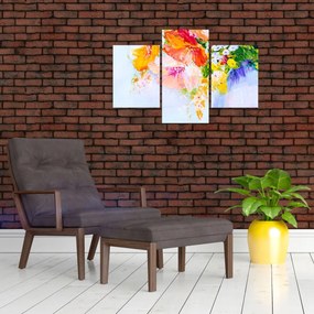 Tablou - Flori,pictură (90x60 cm)