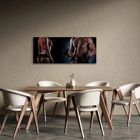 Tablou - Fitness (120x50 cm)
