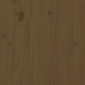 Jardiniera, Maro miere, 40x40x52,5 cm, lemn masiv de pin