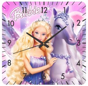 Ceas de perete Barbie