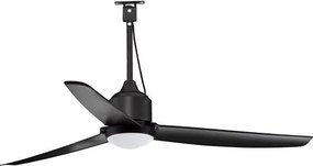 Lustra LED cu ventilator si telecomanda exterior IP54 BLOWY