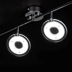 Eglo 78684 - Spot LED DORNES, 4 x 4,5 W, 230 V, crom lucios