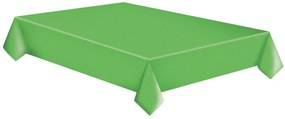 Colorat White Dots Față de masă din hârtie verde 120x180 cm