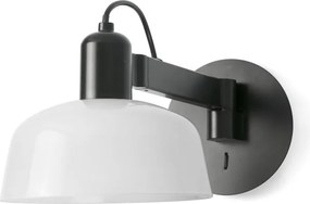 Aplica de perete cu brat directionabil TATAWIN sticla alba