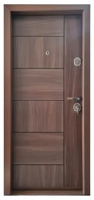 Usa metalica de apartament cu izolatie si vizor Novo Doors First Class NDFC04, Deschidere Stanga Dreapta, Dimensiune 200X88 cm, Tabla 1.2 mm, Kit
