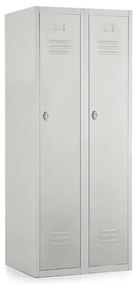 Dulap metalic, 60 x 50 x 150 cm, blocare, gri deschis - ral 7035