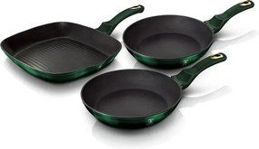 Set 3 tigai marmorate Emerald Berlinger Haus BH 6167F