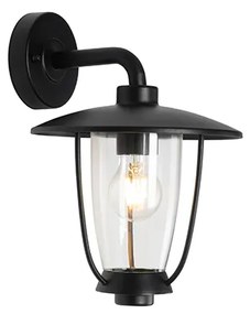 Lampa de perete exterioara moderna neagra - Khana