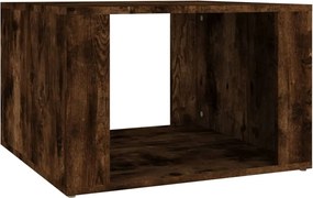 vidaXL Noptieră, stejar fumuriu, 57x55x36 cm, lemn compozit