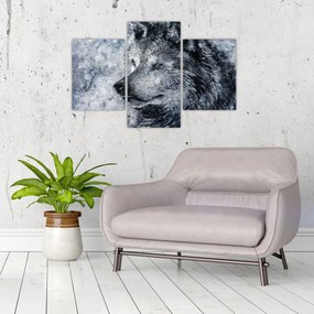 Tablou - Lupul din desene animate (90x60 cm)