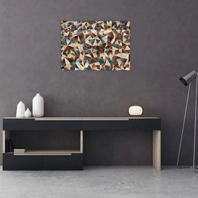 Tablou - Triunghiuri (70x50 cm)