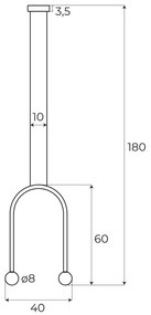 Lustra LED suspendata design minimalist Enigma