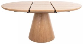 Masa Angel II stejar L120-160xl120 cm