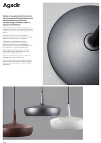 Redo 01-1615 - Lustră pe cablu AGADIR 1xE27/42W/230V