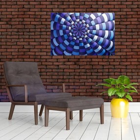 Tablou cu structura balonului zburător (90x60 cm)