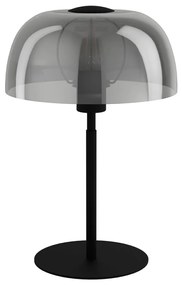 Veioza, lampa de masa design modern Solo 2 negru