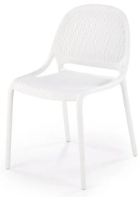 Scaun plastic K532 alb