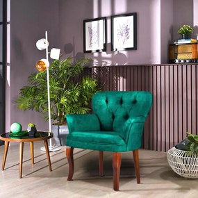 Fotoliu tip berjer, Cafe Homs,verde