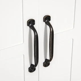 Homcom Dulapior 2 Rafturi de Montat pe Perete de Perete Bucatarie Baie Lemn 60x19,8x58cm Alb