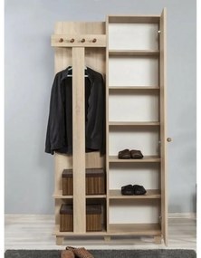 Cuier cu dulap Garmanto Tree Sonoma Oak