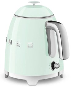 Ceainic electric verde deschis din oțel inoxidabil 800 ml Retro Style – SMEG