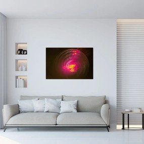 Tablou - abstacție cu spirala (90x60 cm)