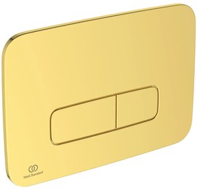 Clapeta actionare rezervor wc auriu periat Ideal Standard Oleas M3 Auriu periat
