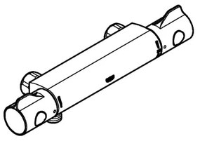 GROHE 34561000 - Baterie termostatică pentru duș DN 15, crom lucios