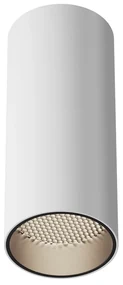Plafoniera LED design tehnic Focus alb, 4000K