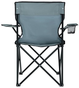 Set 2 buc scaune camping Advirtieron (gri). Promo -26%. 1117499