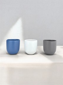 Set 3 cesti cafea Pahare Novum Trio Nimbus, glazura mata, 250ml