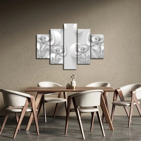 Tablou -Design flori (150x105 cm)