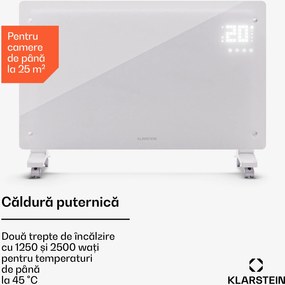 Klarstein Bornholm Smart 2500, încălzitor, 2500W, WiFi, LED, IP24
