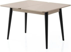 Masa extensibila DOLUNAY 1285, bej, PAL melaminat, 100/120x60/100x75 c