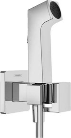 Dus igienic Hansgrohe E EcoSmart cu 1 jet Bidette crom lucios