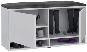 Cuier pentru hol White/Grey