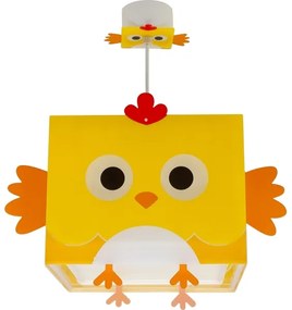 Lustră pentru copii LITTLE CHICKEN 1xE27/15W/230V Dalber 64642